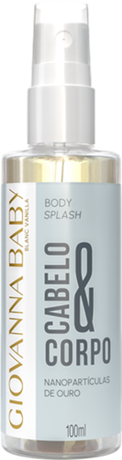Body Splash Giovanna Baby Blanc Vanilla Cabelo E Corpo 100ml