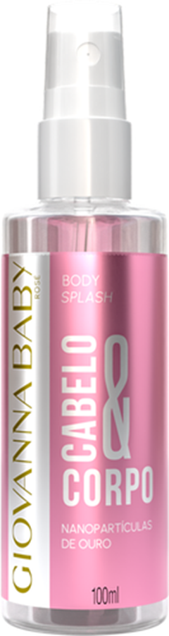 Body Splash Giovanna Baby Rose Cabelo E Corpo 100ml
