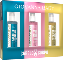 Kit Giovanna Baby Body Splash Mentais Nobres C/3