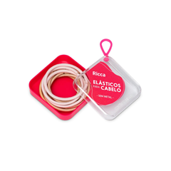 Elástico Ricca Sem Metal Case Blond Com/10 Unidades Belliz