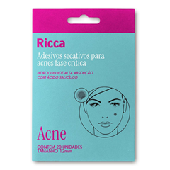 Adesivo Ricca Secativos Para Acnes Fase Crítica 24 Unidades Belliz