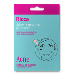 Adesivo Ricca Secativos Para Acnes Flores E Estrelas 24 Unidades Belliz