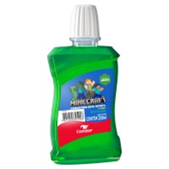 Enxaguante Bucal Condor Infantil Minecraft Menta 250ml