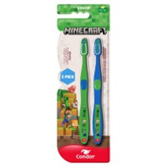 Escova Dental Infantil Condor Minecraft Jr Leve 2 E Pague 1