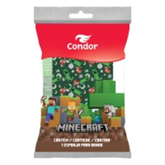 Esponja Para Banho Condor Minecraft 8332