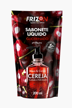 Sabonete Líquido Frizon Morango Refil 200ml
