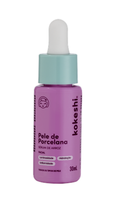 Sérum Facial De Arroz Pele De Porcelana 30ml Kokeshi Apice Cosmetics