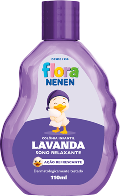 Colônia Flora Nenen Lavanda Sono Relaxante 110ml Suissa