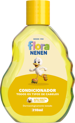 Condicionador Flora Nenen Tradicional Cabelos Normais 210ml Suissa