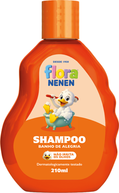 Shampoo Flora Nenen Banho De Alegria 210ml Suissa