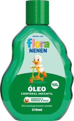 Óleo Corporal Flora Nenen Hidrata E Amacia 210ml Suissa