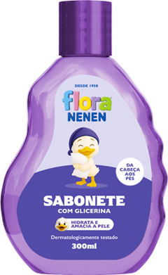 Sabonete  Liquido Flora Nenen Sono Relaxante 300ml Suissa