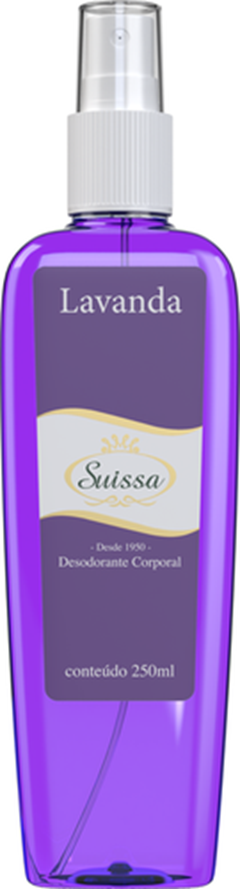 Desodorante Corporal Suissa Splash Lavanda 250ml Flora Nenem