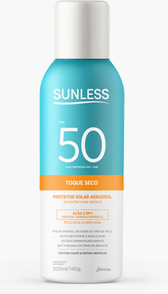 Protetor Aerossol Sunless Fps50 200ml Farmax