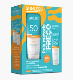 Kit Corporal Sunless Fps50 200g+120g Preço Especial Farmax