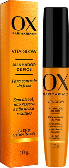 Alinhador De Fios Ox Mari Maria Vita Glow 10g Flora Capilar