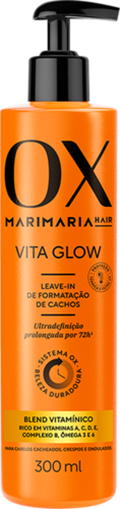 Leave- In Ox Mari Maria Vita Glow 300ml Flora Capilar