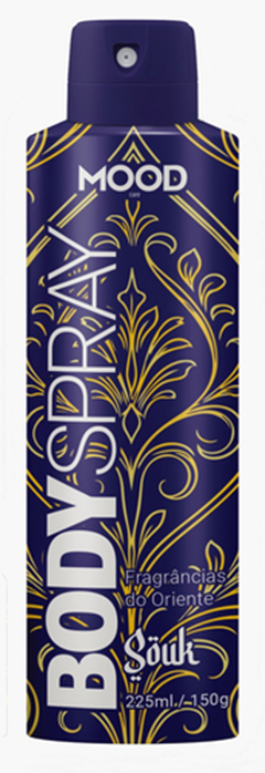 Body Spray Aerossol Mood Souk 225ml My Health Aeroflex