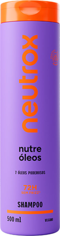 Shampoo Neutrox Nutre Óleos 500ml Flora Capilar