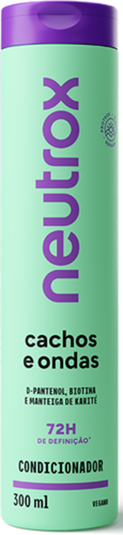 Condicionador Neutrox Cachos Ondas 300ml Flora Capilar