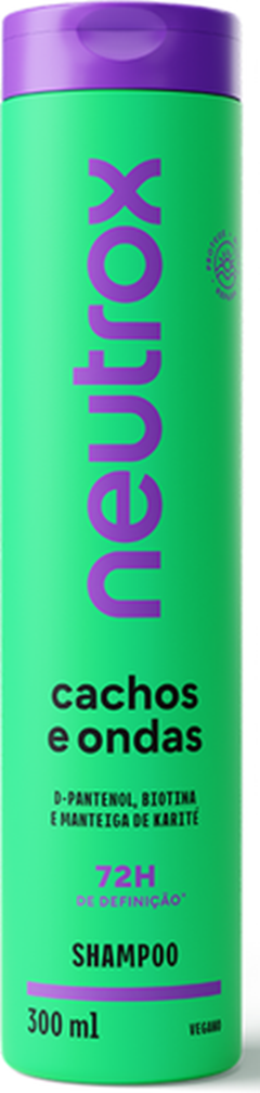 Shampoo Neutrox Cachos E Ondas 300ml Flora Capilar
