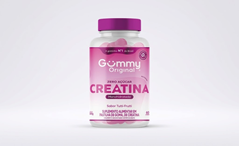 Creatina Gummy Tutti-Frutti Zero Açucar 60cap Gummmy