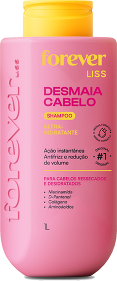 Shampoo Forever Liss Desmaia Cabelo 1l
