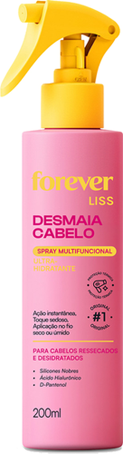 Spray Hidratante Forever Liss Desmaia Cabelo 200ml