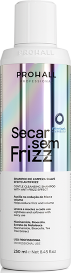 Shampoo Phohall Secar Sem Frizz 250ml Prohall