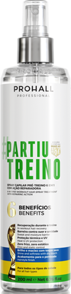 Spray Capilar Prohall Partiu Treino 200ml