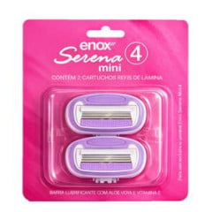 Cartuchos Pra Aparelho De  Depilação Enox Serena Mini 4 C/2 Belliz