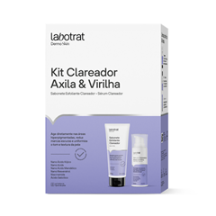 Kit Labotrat Clareador Axila E Virilha C/2