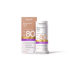 Multiprotetor Solar Facial Labotrat Bege Claro Fps 80 Dermo Sun 15g