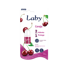 Protetor Solar Labial Laby Cereja Fps15 Bravir