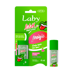 Óleo Labial Hidratante Laby Lilith Lip Maça Verde 4ml Bravir