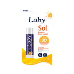 Protetor Solar Labial Laby Stick Fps 30 4,5g Bravir