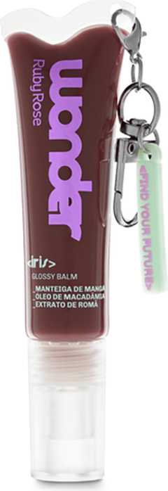 Glossy Balm Ruby Rose Iris  Burgundy Brown Wonder Hbl6413-3