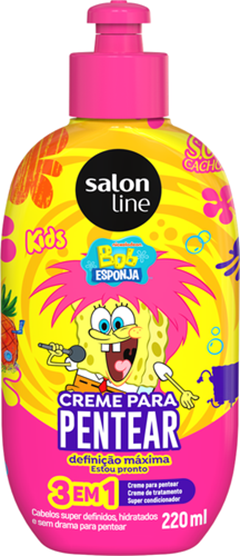 Creme Pentear Salon Line Kids Bob Esponja 220ml