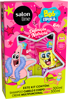 Kit Salon Line (Shampoo+Creme Multifuncional) Patrick Kids 200+300ml