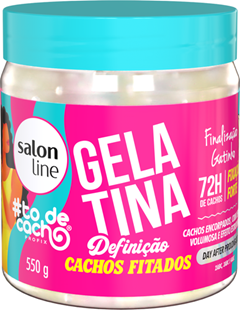 Gelatina Salon Line #Todecacho Definição Cachos Fitados 550gr