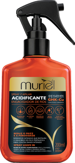 Acidificante Capilar Muriel Engrossador De Fios 200ml