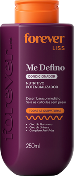Condicionador Forever Liss Me Defino Nutritivo 250ml