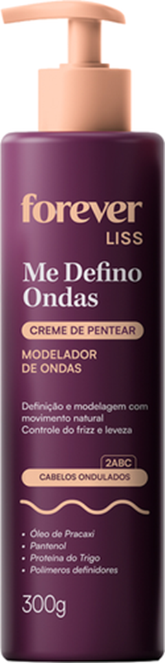 Creme De Pentear Forever Liss Me Defino Ondas 300g