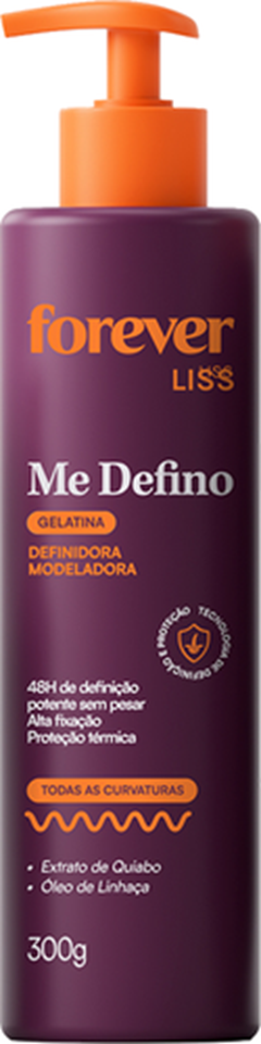 Gelatina Forever Liss Me Defino 300g