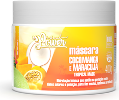 Máscara Capilar Soul Power Coco Manga E Maracujá 400g Beauty Color