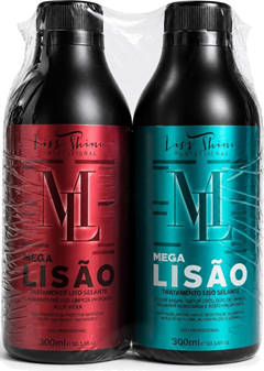 Kit Liss Shine Shampoo+Condicionador Mega Lisão 300ml Hair Extrattus