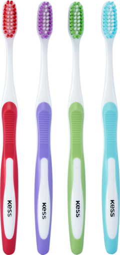 Escovas Dentais Kess Basic Master Pack C/4 Belliz