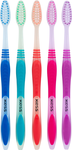 Escovas Dentais Kess Basic Maxi Pack C/5 Belliz