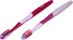 Escovas Dentais Kess Care Média Rosa Pack C/2 Belliz