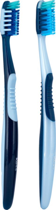 Escovas Dentais Kess Care Média Azul Pack C/2 Belliz